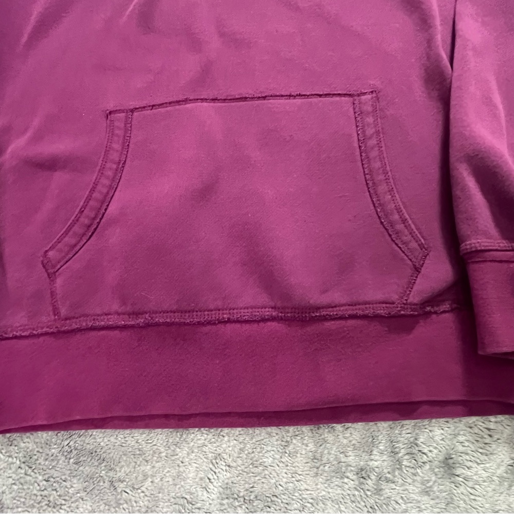 CI Sport Medium Findlay Oilers Purple Hooded Sweatshirt - Picture 3 of 7